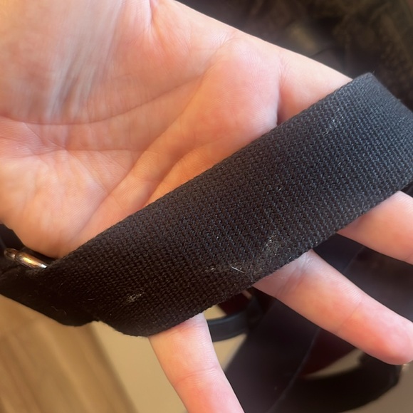 Kate Spade Wilson Road Daveney Plum Double handle Crossbody Nylon Laptop Bag - Picture 3 of 9